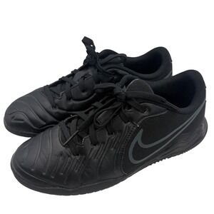 Nike Tiempo Legend 10 Academy Kids 3Y Black Indoor Soccer Shoes Turf‎ DV4354-002